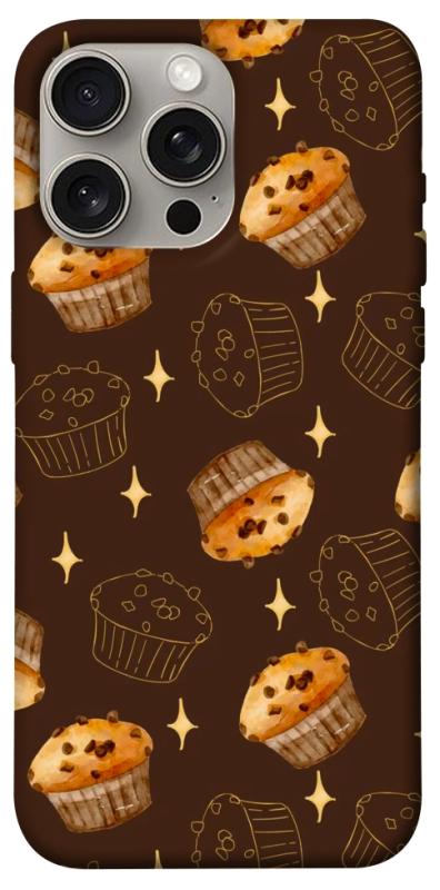 Чохол itsPrint Chocolate muffins для Apple iPhone 15 Pro Max (6.7"), їжа, купити оптом з доставкою