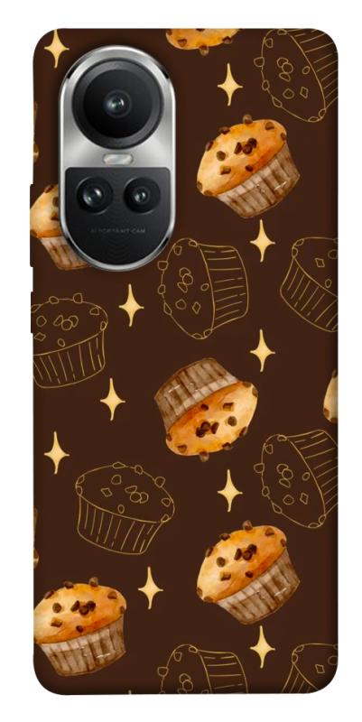Чехол itsPrint Chocolate muffins для Oppo Reno 10, еда, купить оптом с доставкой