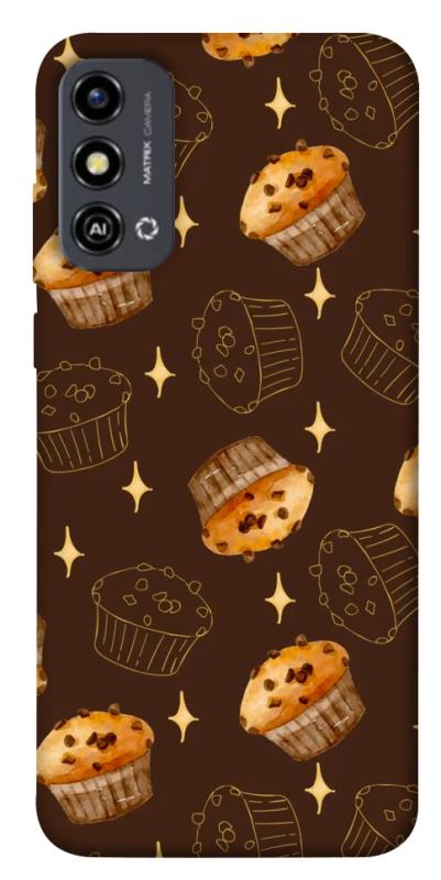 Чохол itsPrint Chocolate muffins для ZTE Blade A53, їжа, купити оптом з доставкою