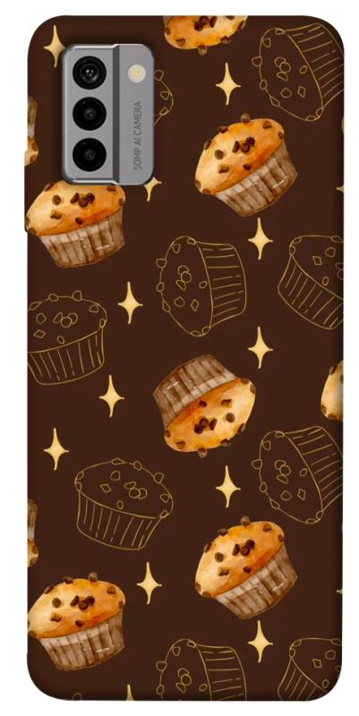 Чехол itsPrint Chocolate muffins для Nokia G22, еда, купить оптом с доставкой