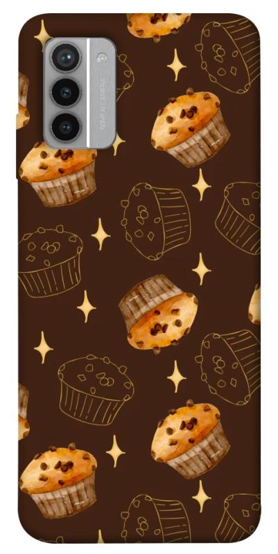 Чехол itsPrint Chocolate muffins для Nokia G42, еда, купить оптом с доставкой
