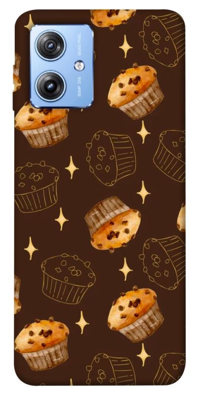 Чохол itsPrint Chocolate muffins для Motorola Moto G84, їжа, купити оптом з доставкою