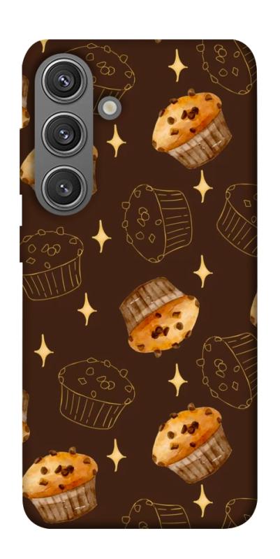 Чехол itsPrint Chocolate muffins для Samsung Galaxy S24+, еда, купить оптом с доставкой