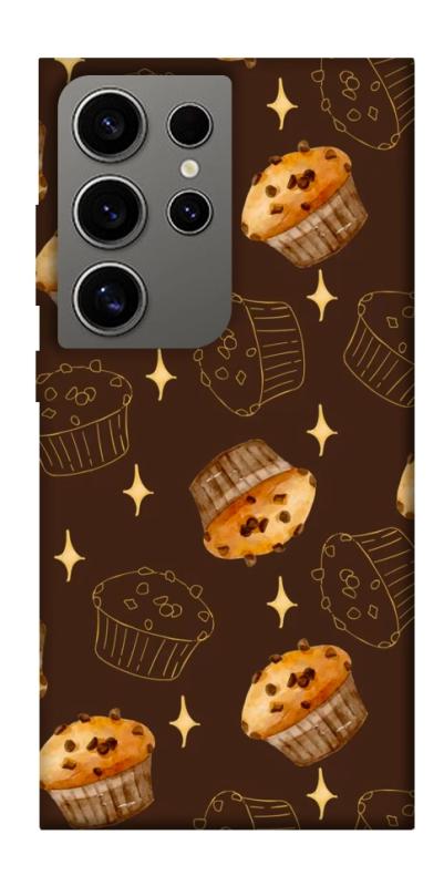 Чехол itsPrint Chocolate muffins для Samsung Galaxy S24 Ultra, еда, купить оптом с доставкой