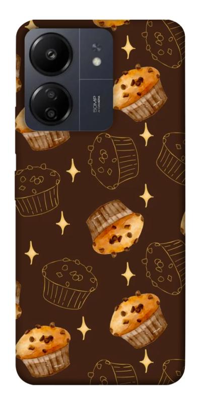 Чехол itsPrint Chocolate muffins для Xiaomi Redmi 13C, еда, купить оптом с доставкой