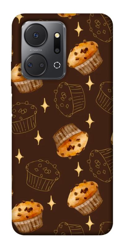 Чехол itsPrint Chocolate muffins для Huawei Honor X7a, еда, купить оптом с доставкой