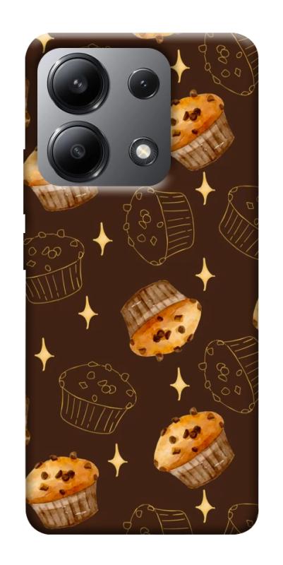 Чехол itsPrint Chocolate muffins для Xiaomi Redmi Note 13 4G, еда, купить оптом с доставкой