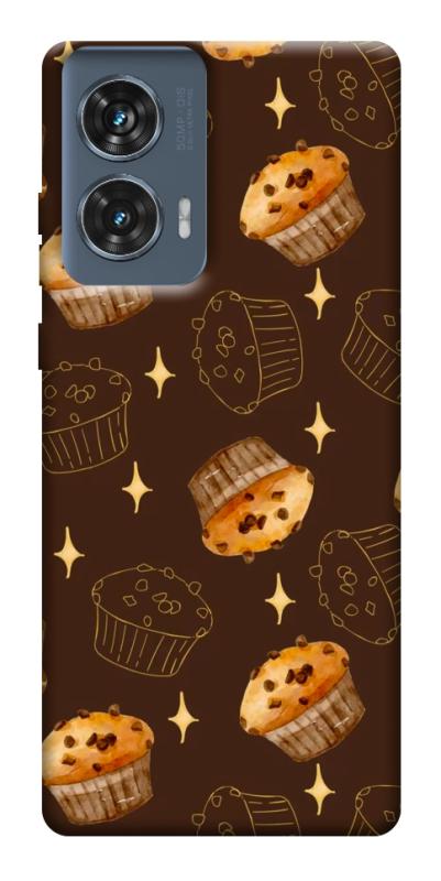Чохол itsPrint Chocolate muffins для Motorola Edge 50 Fusion, їжа, купити оптом з доставкою