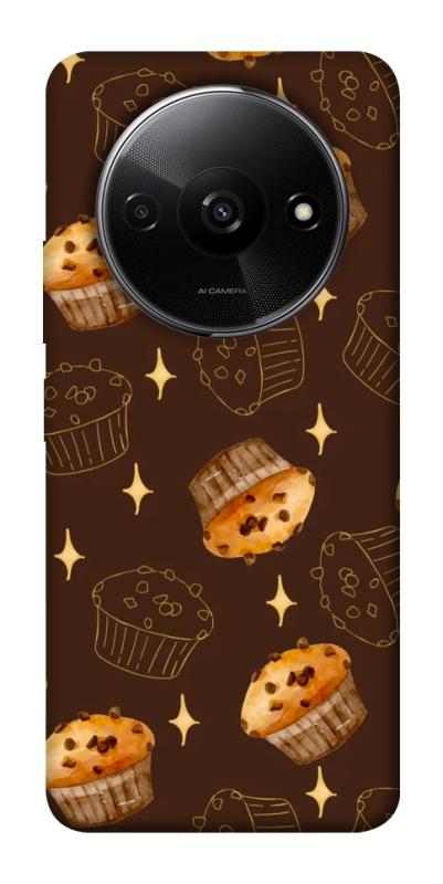 Чехол itsPrint Chocolate muffins для Xiaomi Redmi A3, еда, купить оптом с доставкой