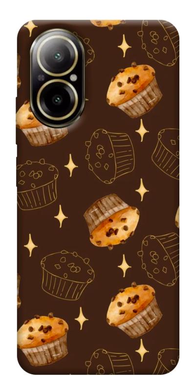 Чехол itsPrint Chocolate muffins для Realme C67 4G, еда, купить оптом с доставкой