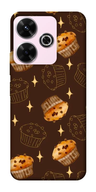 Чехол itsPrint Chocolate muffins для Xiaomi Redmi 13 4G / Poco M6 4G, еда, купить оптом с доставкой