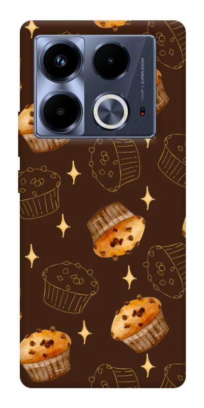 Чехол itsPrint Chocolate muffins для Infinix Note 40 4G, еда, купить оптом с доставкой