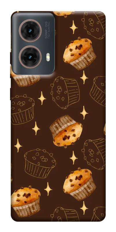 Чехол itsPrint Chocolate muffins для Motorola Moto G85, еда, купить оптом с доставкой