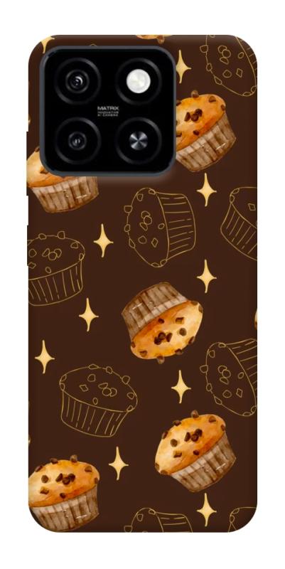 Чехол itsPrint Chocolate muffins для ZTE Blade A55 4G, еда, купить оптом с доставкой