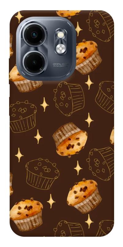 Чехол itsPrint Chocolate muffins для Infinix Smart 9 4G / Hot 50i, еда, купить оптом с доставкой
