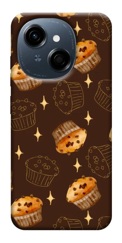 Чехол itsPrint Chocolate muffins для TECNO Spark Go 1, еда, купить оптом с доставкой