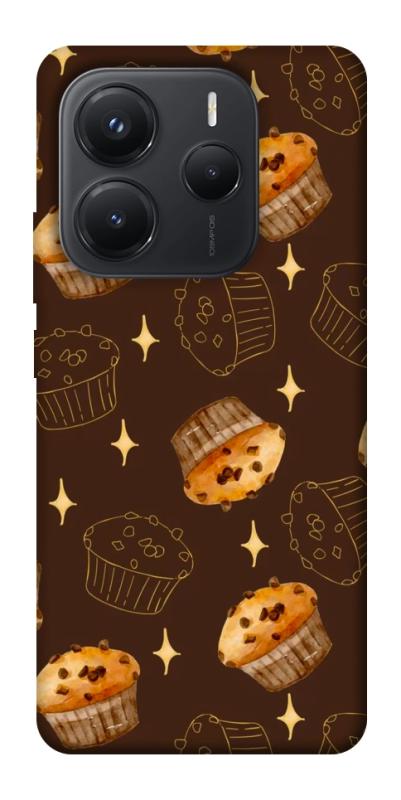 Чехол itsPrint Chocolate muffins для Xiaomi Redmi Note 14 5G, еда, купить оптом с доставкой