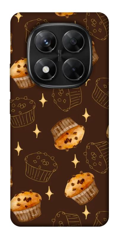 Чехол itsPrint Chocolate muffins для Xiaomi Redmi Note 14 Pro 5G, еда, купить оптом с доставкой