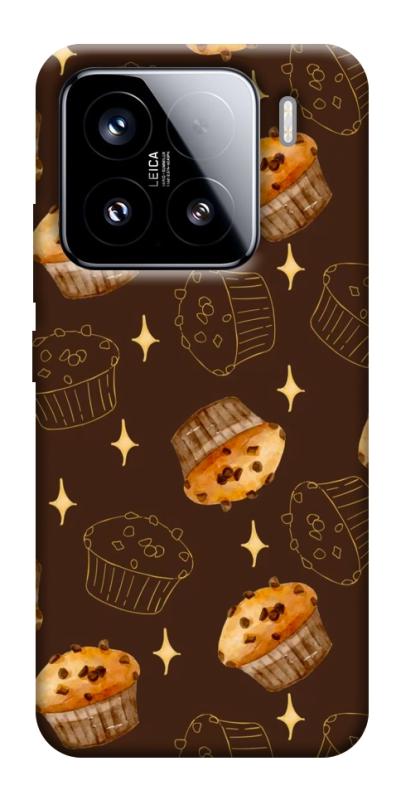 Чехол itsPrint Chocolate muffins для Xiaomi 15, еда, купить оптом с доставкой