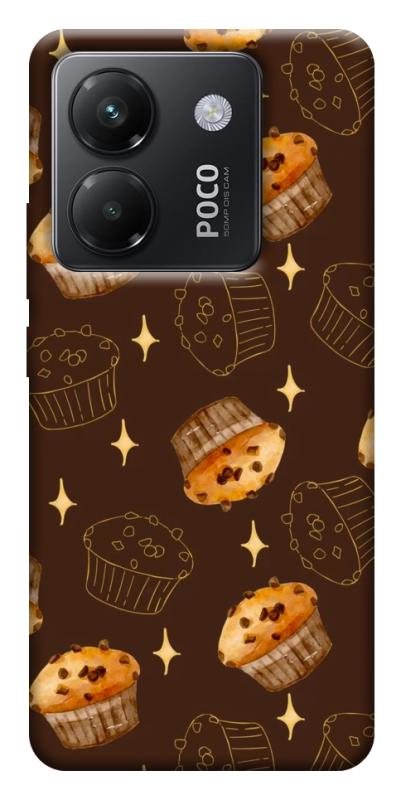 Чехол itsPrint Chocolate muffins для Xiaomi Poco M7 Pro 5G, еда, купить оптом с доставкой