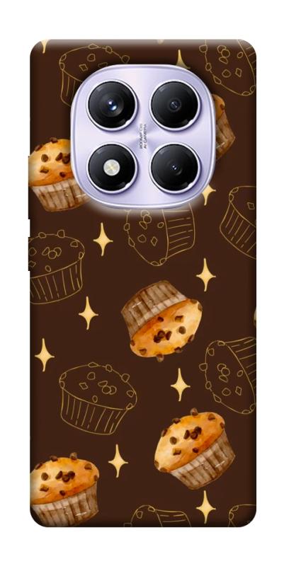 Чехол itsPrint Chocolate muffins для Xiaomi Redmi Note 14 Pro 4G, еда, купить оптом с доставкой