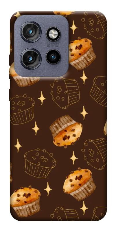 Чехол itsPrint Chocolate muffins для Motorola Edge 50 Neo, еда, купить оптом с доставкой