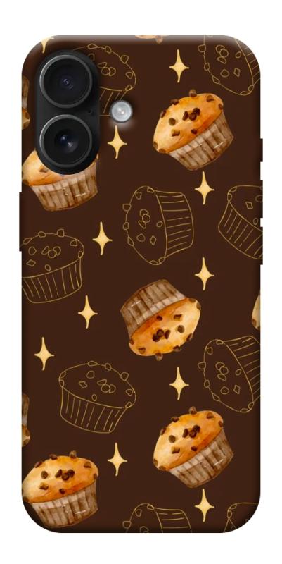Чехол itsPrint Chocolate muffins для Apple iPhone 17 (6.3"), еда, купить оптом с доставкой