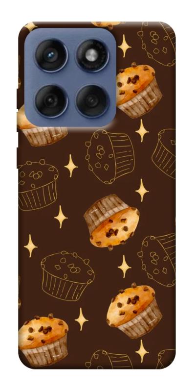 Чехол itsPrint Chocolate muffins для Motorola Edge 60 Fusion, еда, купить оптом с доставкой