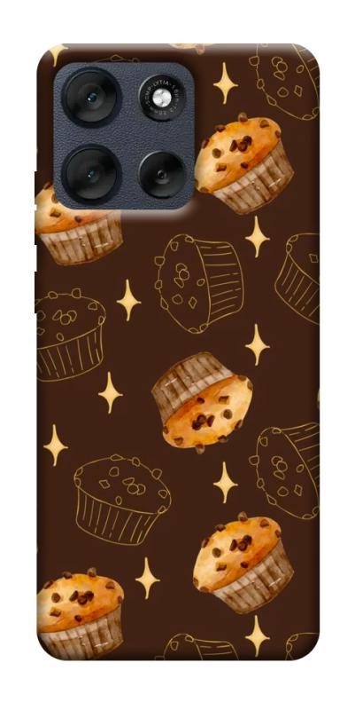 Чехол itsPrint Chocolate muffins для Motorola Moto G56 5G, еда, купить оптом с доставкой