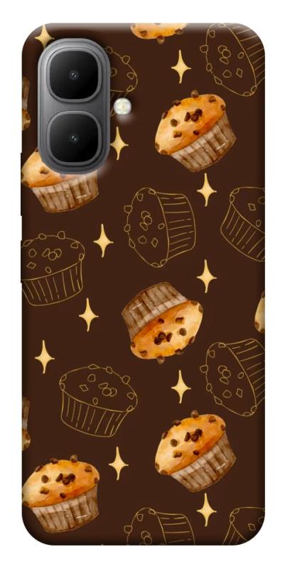 Чехол itsPrint Chocolate muffins для Infinix Smart 10, еда, купить оптом с доставкой