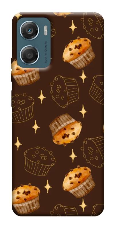 Чехол itsPrint Chocolate muffins для Motorola Moto G06, еда, купить оптом с доставкой