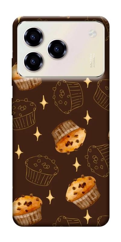 Чехол itsPrint Chocolate muffins для ZTE Blade A76, еда, купить оптом с доставкой