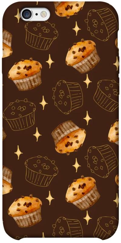 Чехол itsPrint Chocolate muffins для Apple iPhone 6/6s plus (5.5"), еда, купить оптом с доставкой