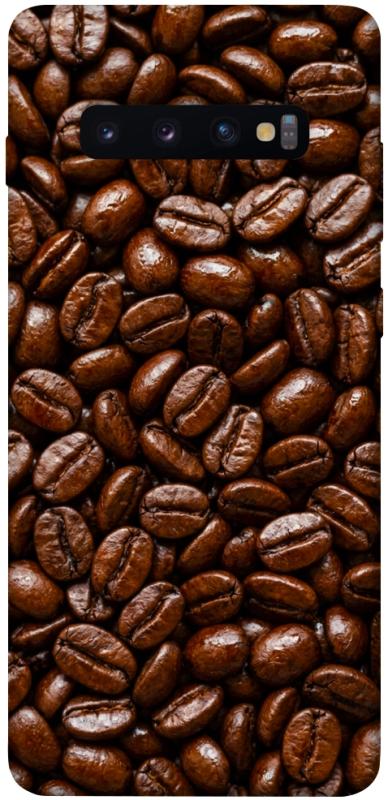 Чехол itsPrint Coffee beans для Samsung Galaxy S10+, еда, купить оптом с доставкой