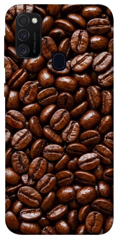 Чехол itsPrint Coffee beans для Samsung Galaxy M30s / M21, еда, купить оптом с доставкой