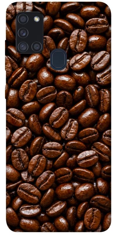 Чехол itsPrint Coffee beans для Samsung Galaxy A21s, еда, купить оптом с доставкой