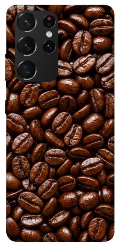 Чехол itsPrint Coffee beans для Samsung Galaxy S21 Ultra, еда, купить оптом с доставкой