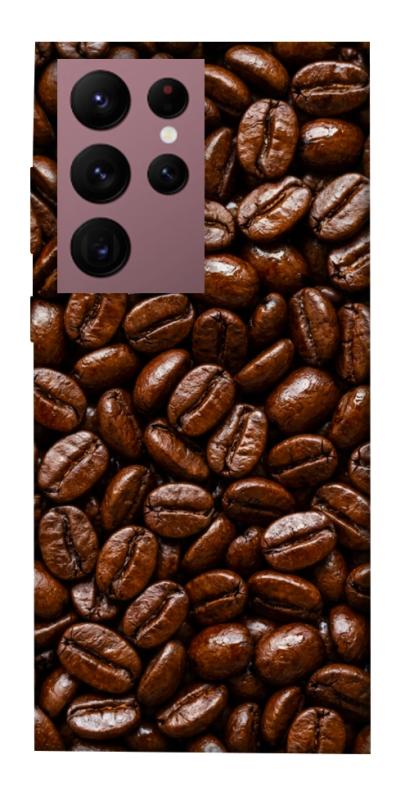 Чехол itsPrint Coffee beans для Samsung Galaxy S22 Ultra, еда, купить оптом с доставкой