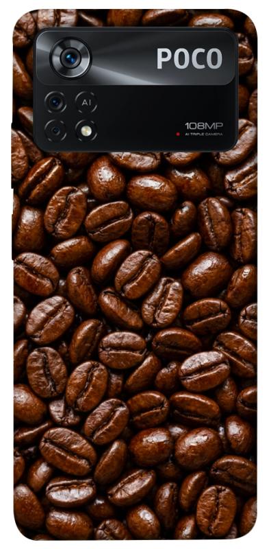 Чехол itsPrint Coffee beans для Xiaomi Poco X4 Pro 5G, еда, купить оптом с доставкой