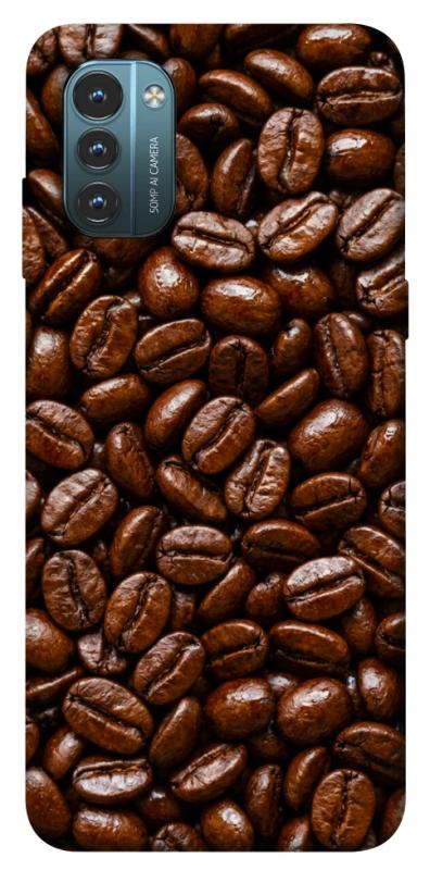 Чехол itsPrint Coffee beans для Nokia G21, еда, купить оптом с доставкой