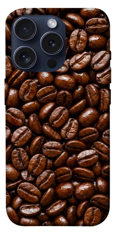 Чехол itsPrint Coffee beans для Apple iPhone 15 Pro (6.1"), еда, купить оптом с доставкой