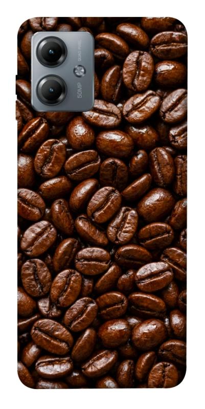 Чехол itsPrint Coffee beans для Motorola Moto G14, еда, купить оптом с доставкой