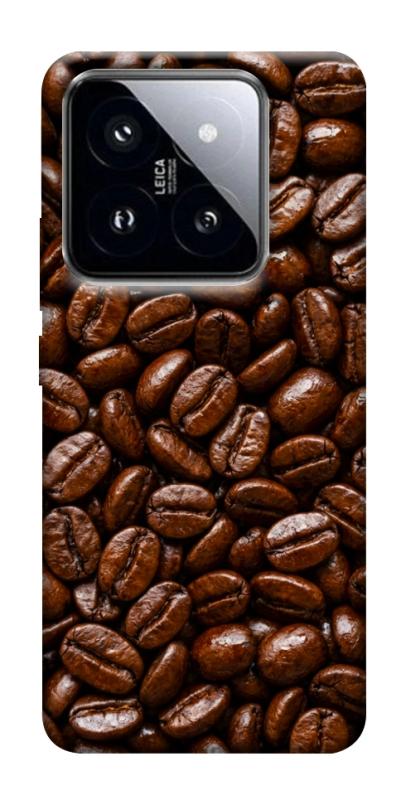 Чохол itsPrint Coffee beans для Xiaomi 14 Pro, їжа, купити оптом з доставкою