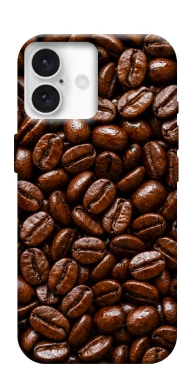 Чехол itsPrint Coffee beans для Apple iPhone 16 (6.1"), еда, купить оптом с доставкой