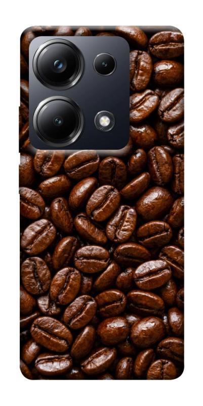 Чехол itsPrint Coffee beans для Xiaomi Redmi 13 4G / Poco M6 4G, еда, купить оптом с доставкой