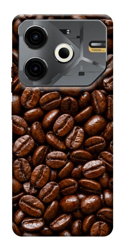Чохол itsPrint Coffee beans для TECNO Pova 6 Neo (LI6), їжа, купити оптом з доставкою