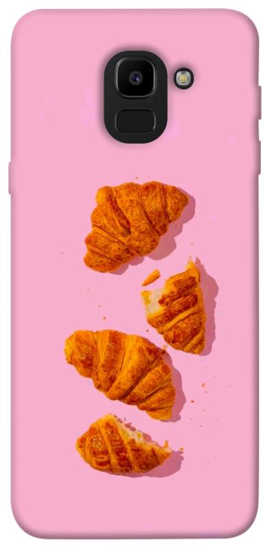 Чехол itsPrint Croissant для Samsung J600F Galaxy J6 (2018), еда, купить оптом с доставкой