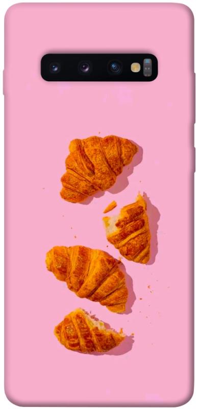 Чехол itsPrint Croissant для Samsung Galaxy S10+, еда, купить оптом с доставкой