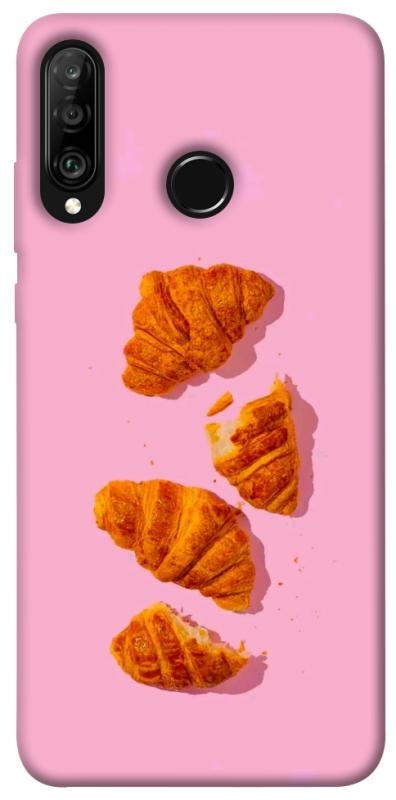 Чехол itsPrint Croissant для Huawei P30 lite, еда, купить оптом с доставкой