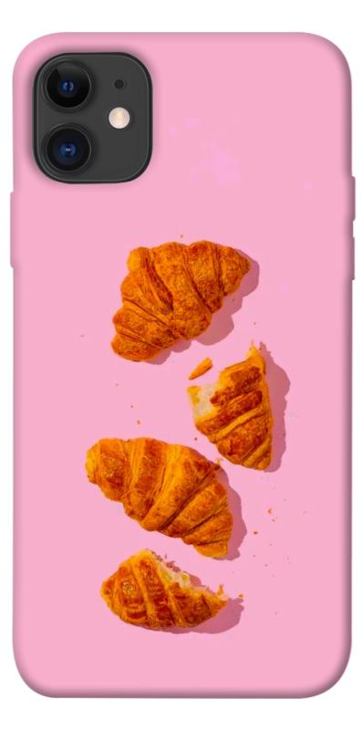 Чехол itsPrint Croissant для Apple iPhone 11 (6.1"), еда, купить оптом с доставкой
